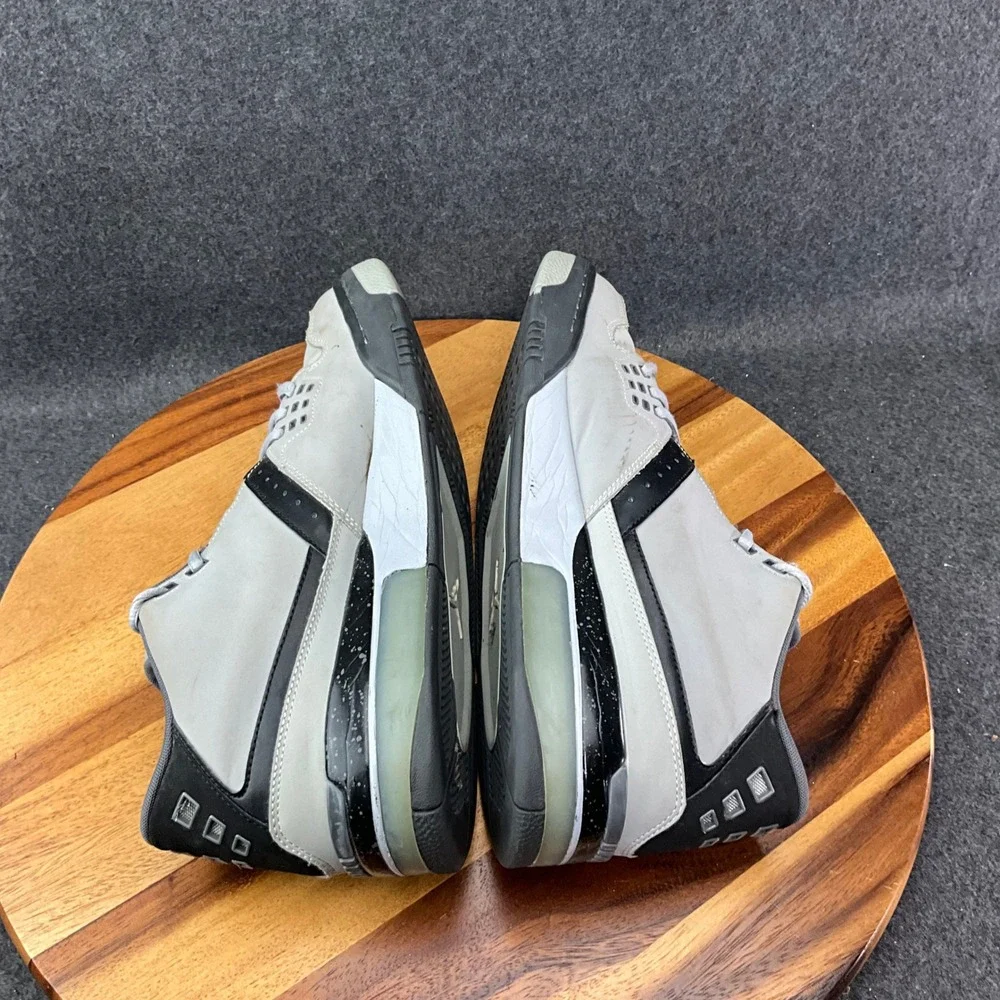 Jordan Flight 23 Wolf Grey Pure Platinum Black Mens 11.5 Athletic Sneaker